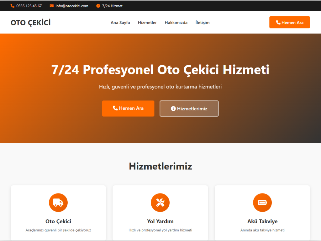 oto çekici